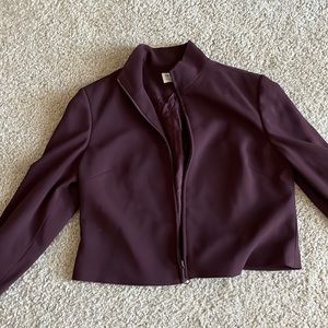 Preview Collection maroon blazer